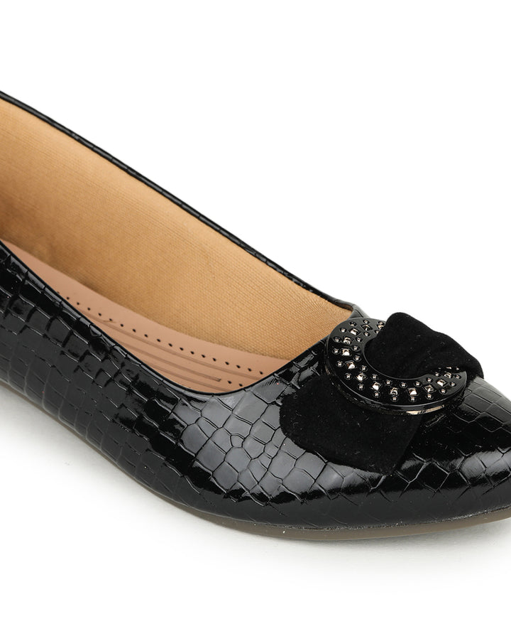 Shezone Black Women Flats