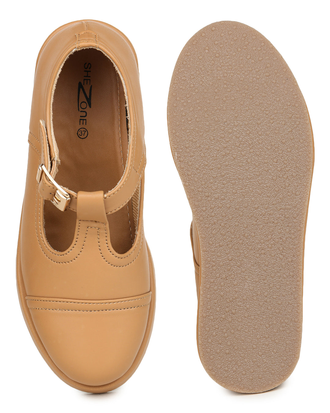 Shezone Women Beige Casual Shoes