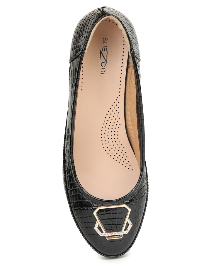 Shezone Black Women Flats