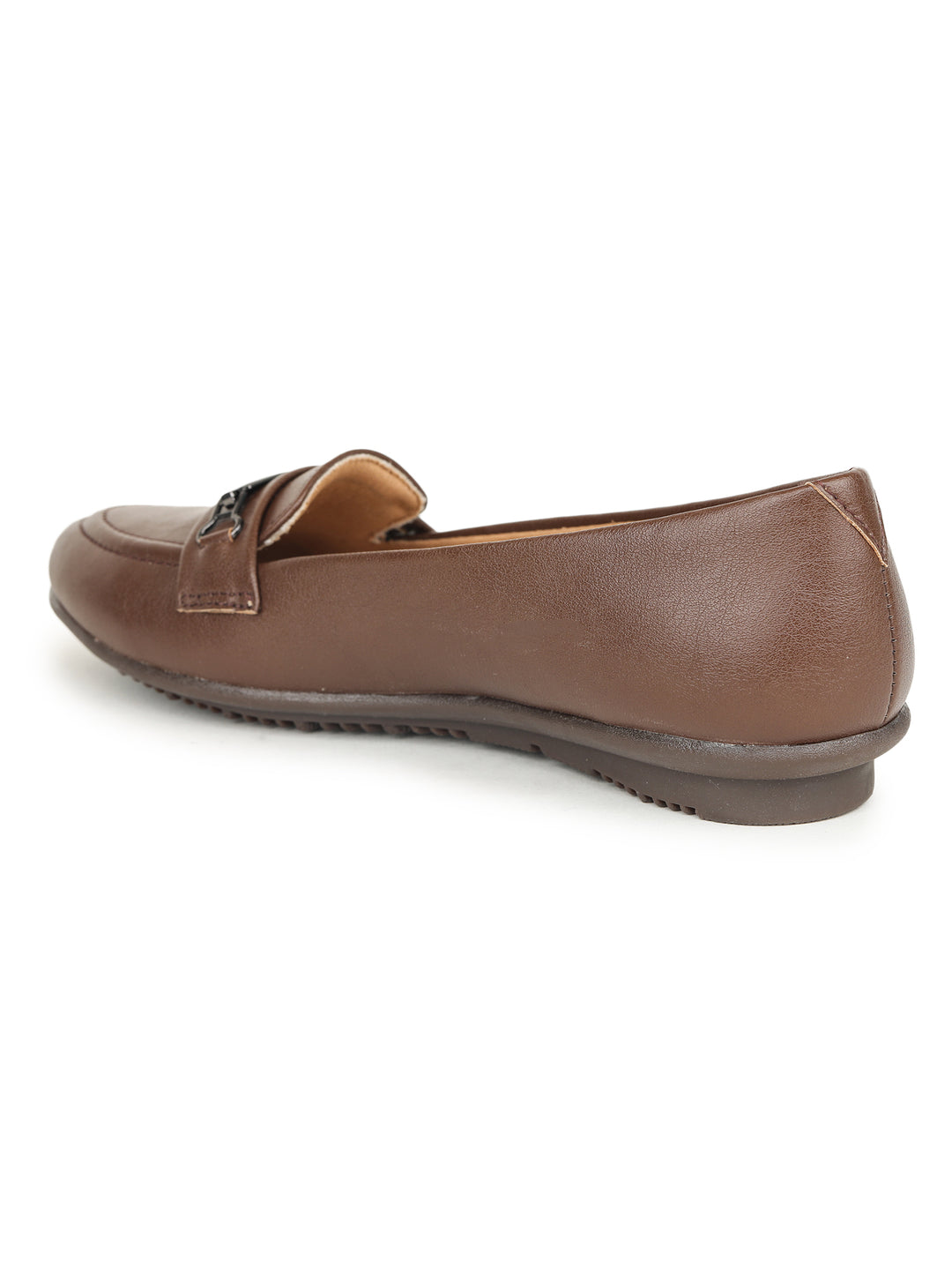 Shezone Brown Women Flats