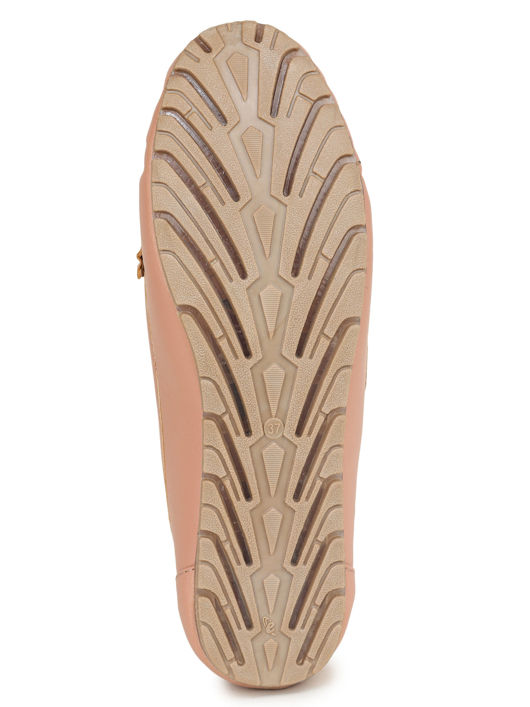 Shezone Women Peach Loafers