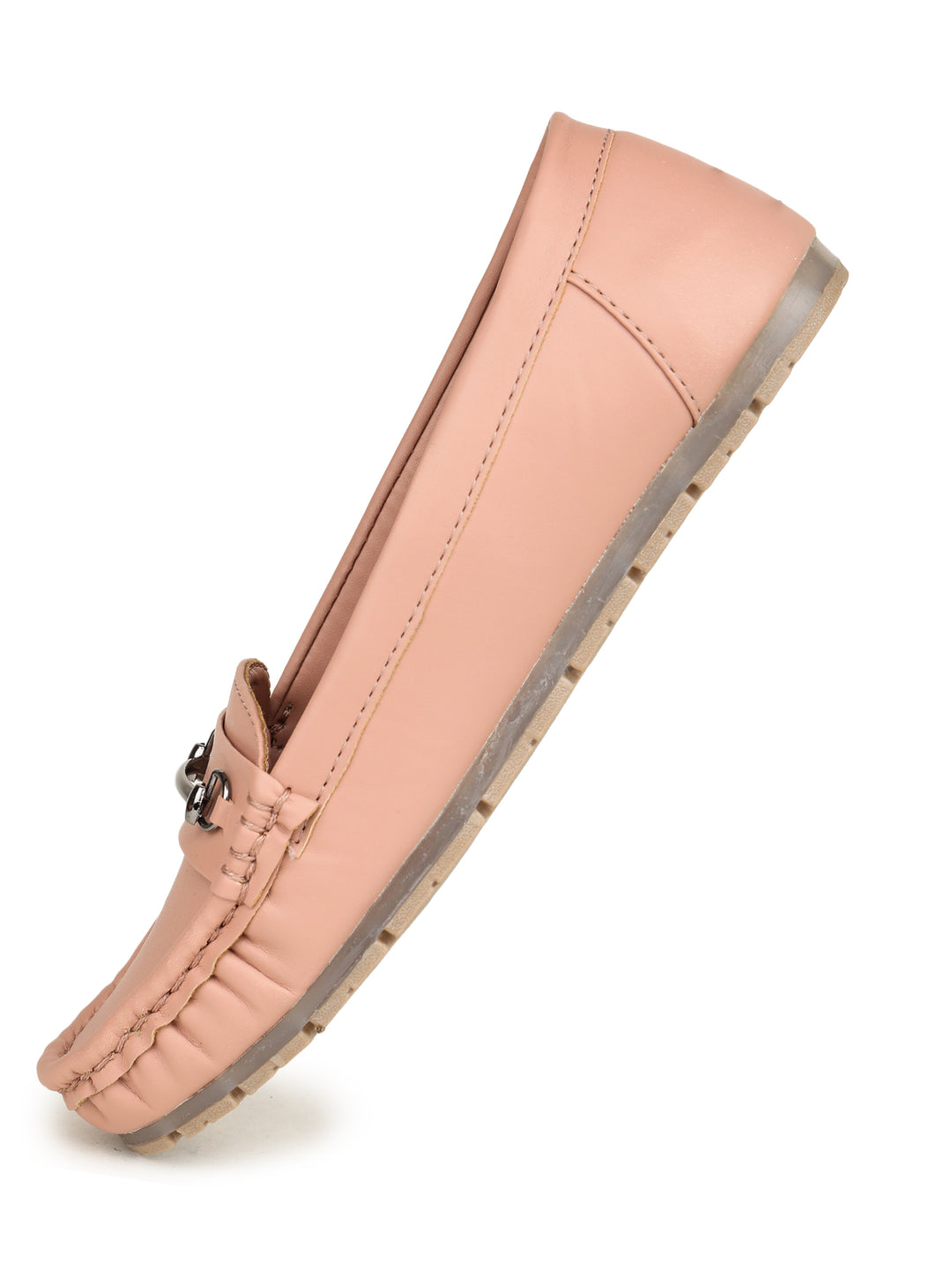 Shezone Women Peach Loafers