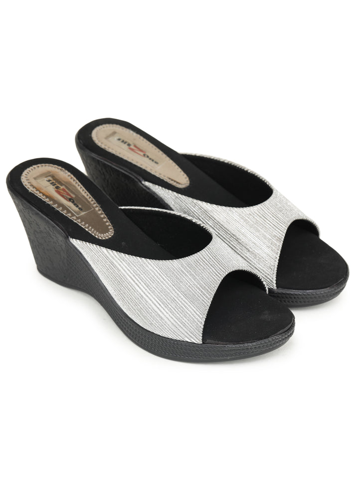 Shezone Grey Women Heels