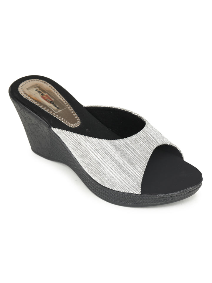 Shezone Grey Women Heels