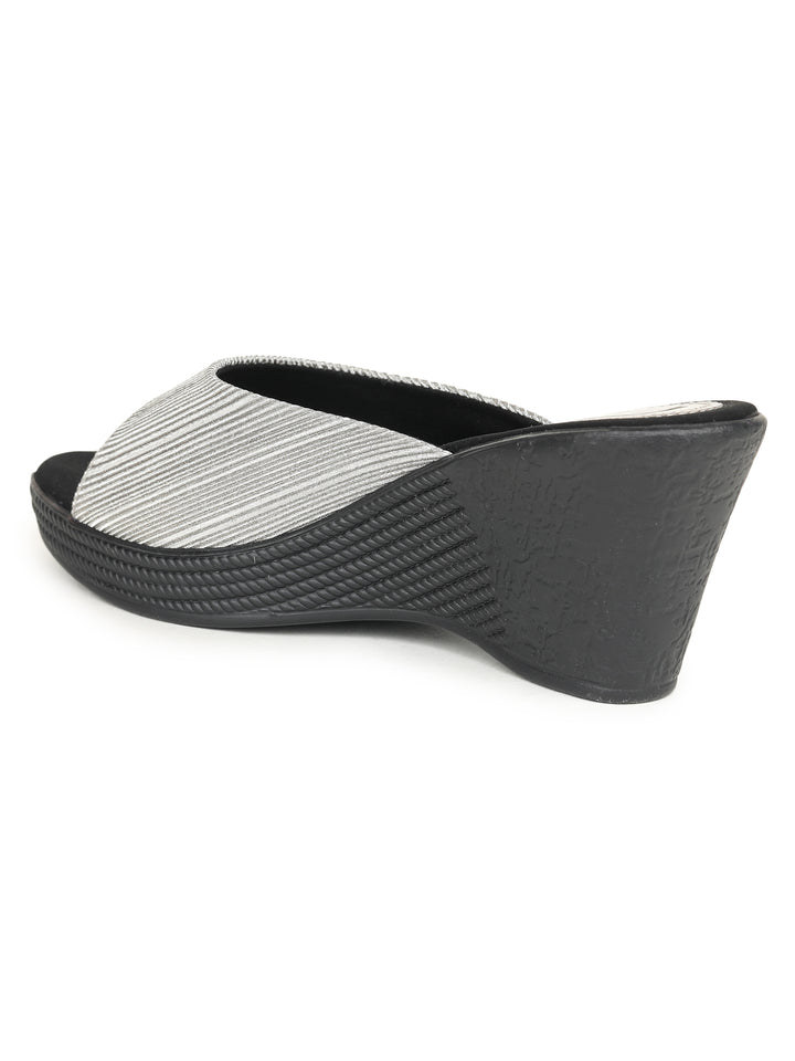 Shezone Grey Women Heels