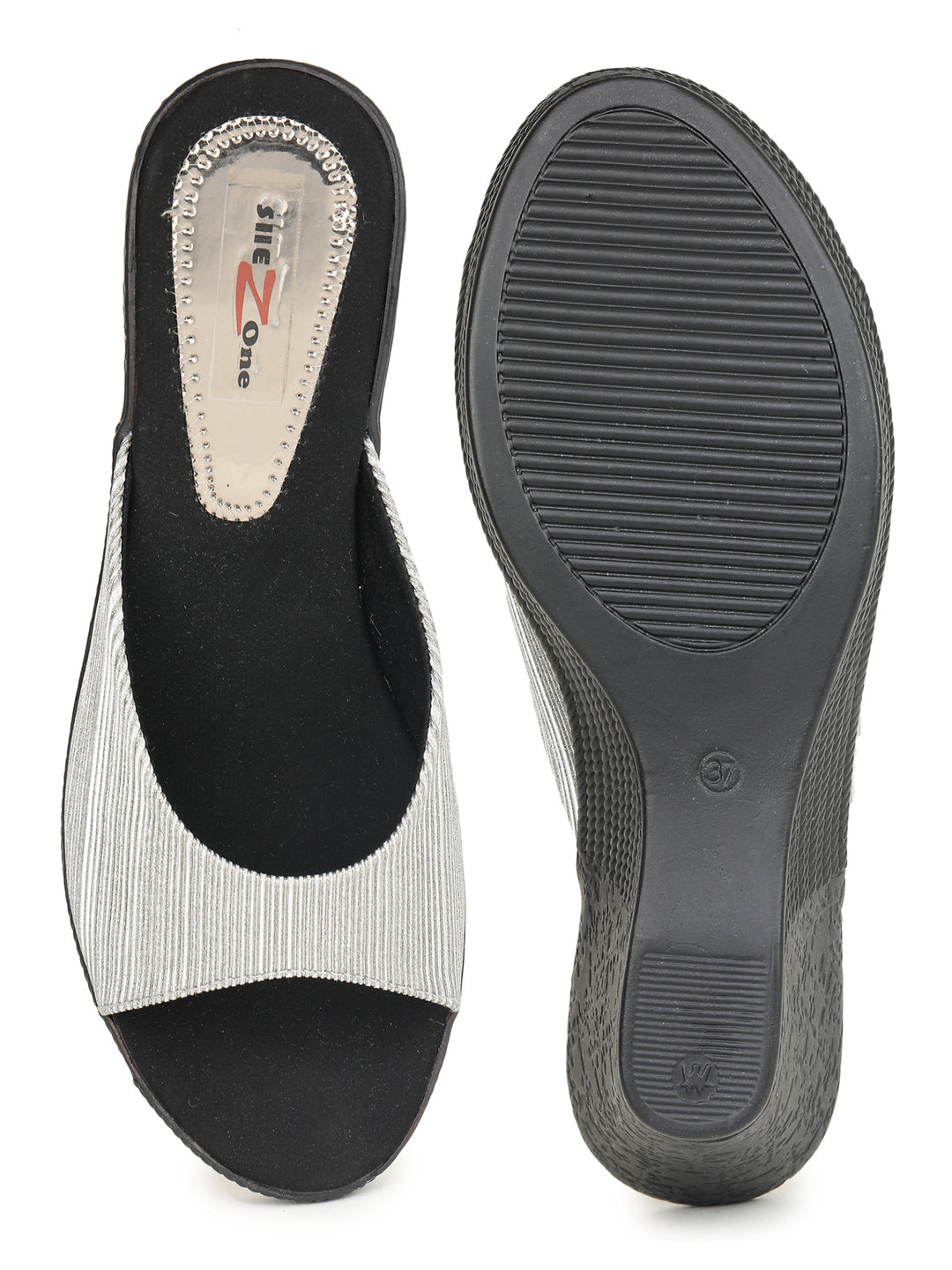 Shezone Grey Women Heels