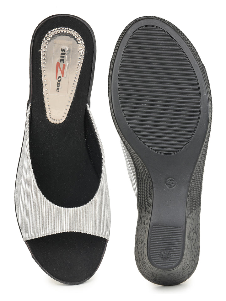 Shezone Grey Women Heels