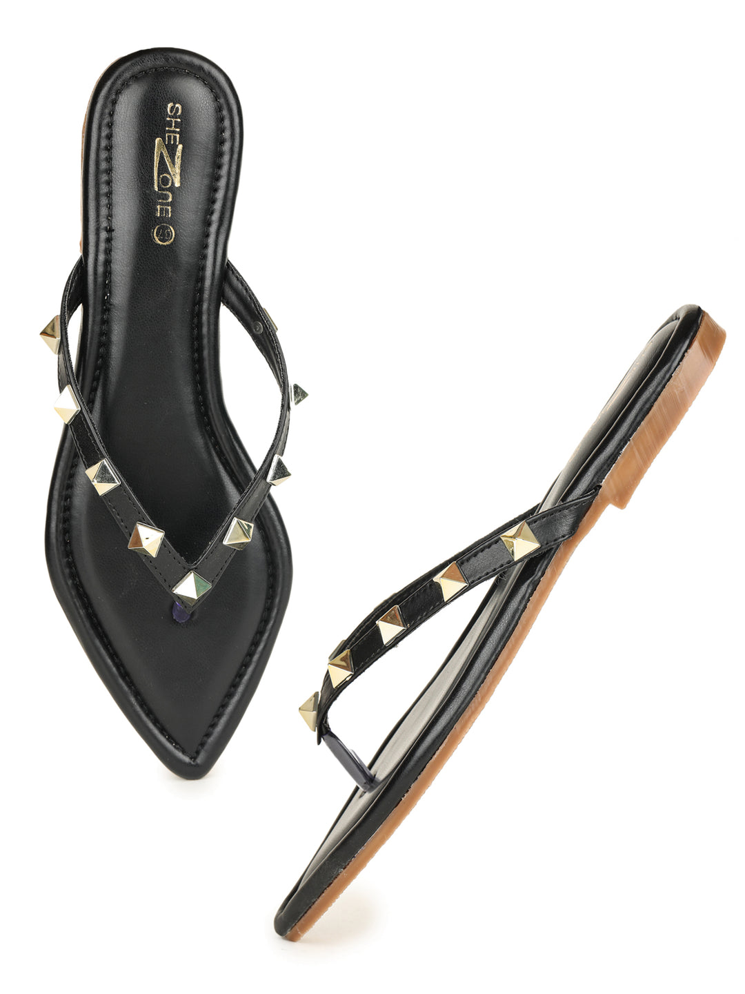 Shezone Black Women Flats