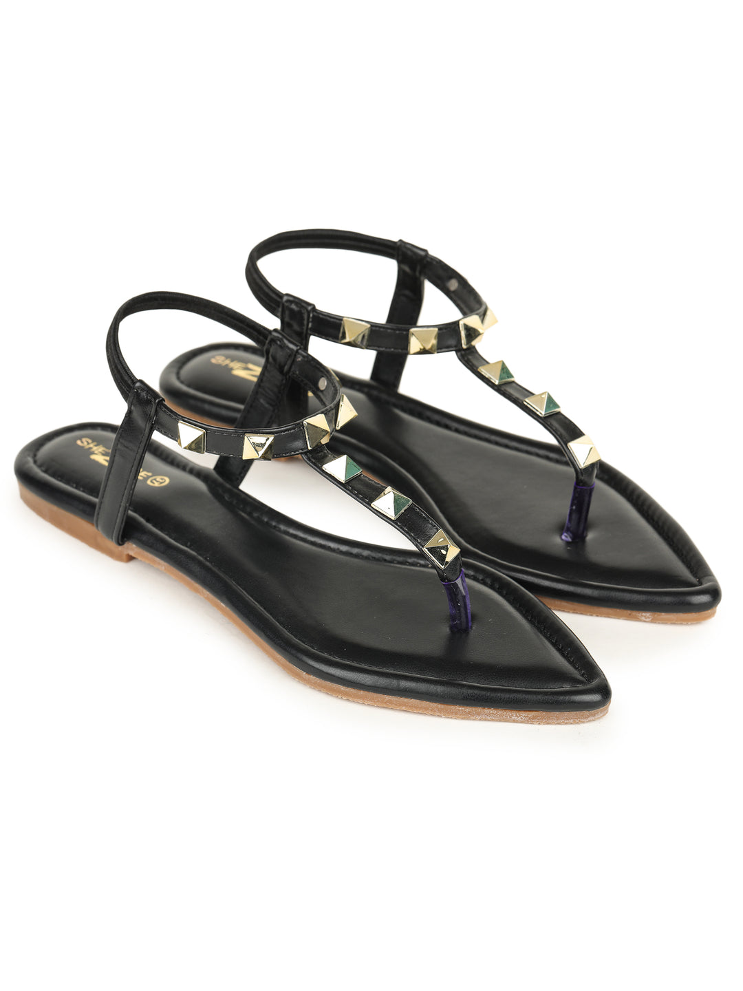 Shezone Black Women Flats