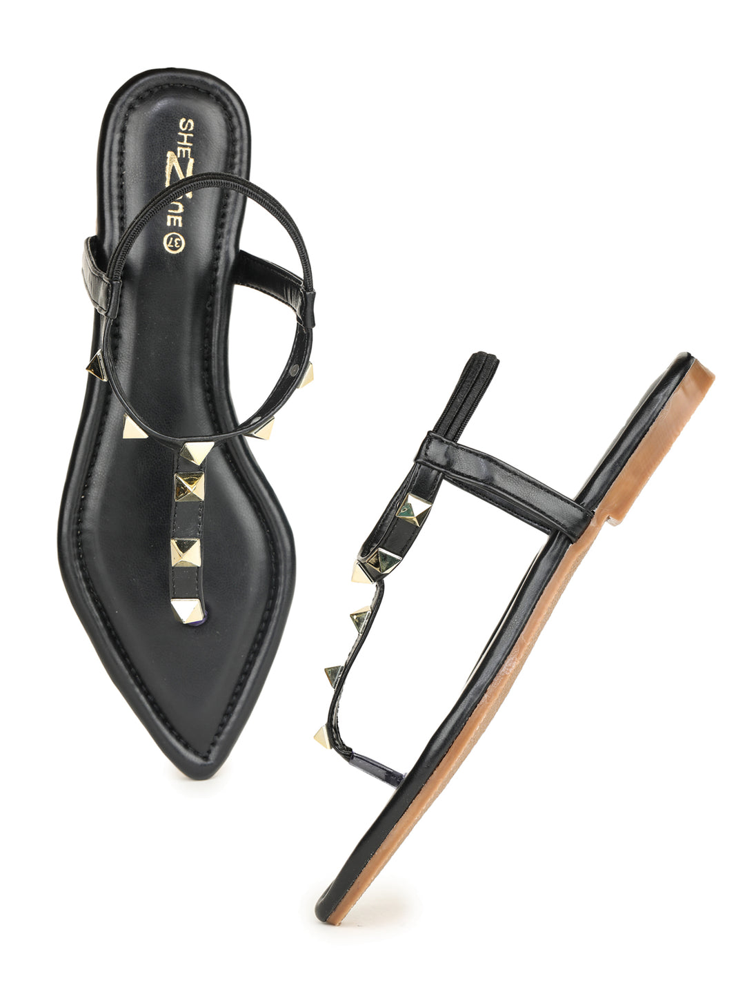 Shezone Black Women Flats