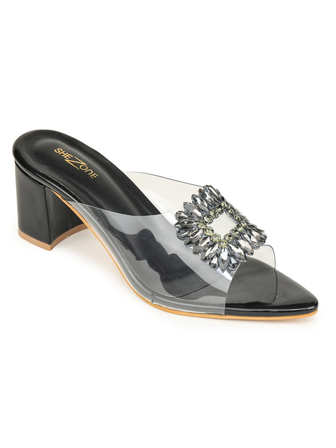 Shezone Black Women Heels