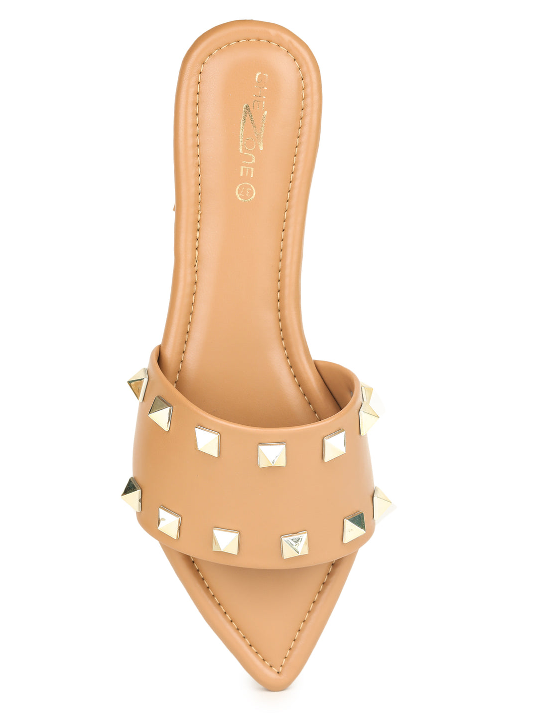 Shezone Beige Women Flats