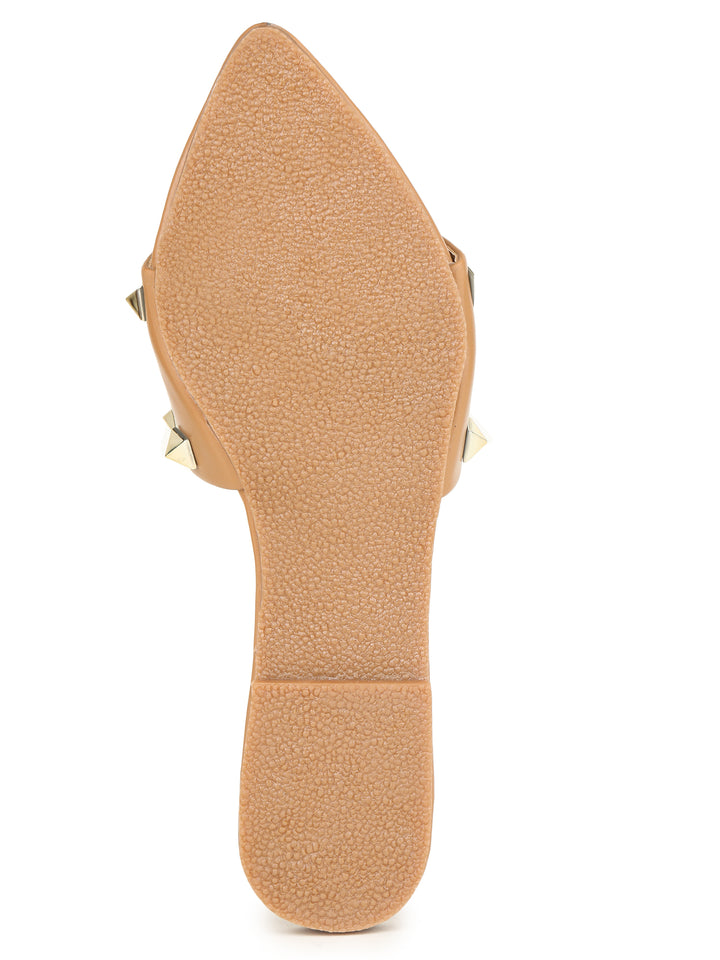 Shezone Beige Women Flats