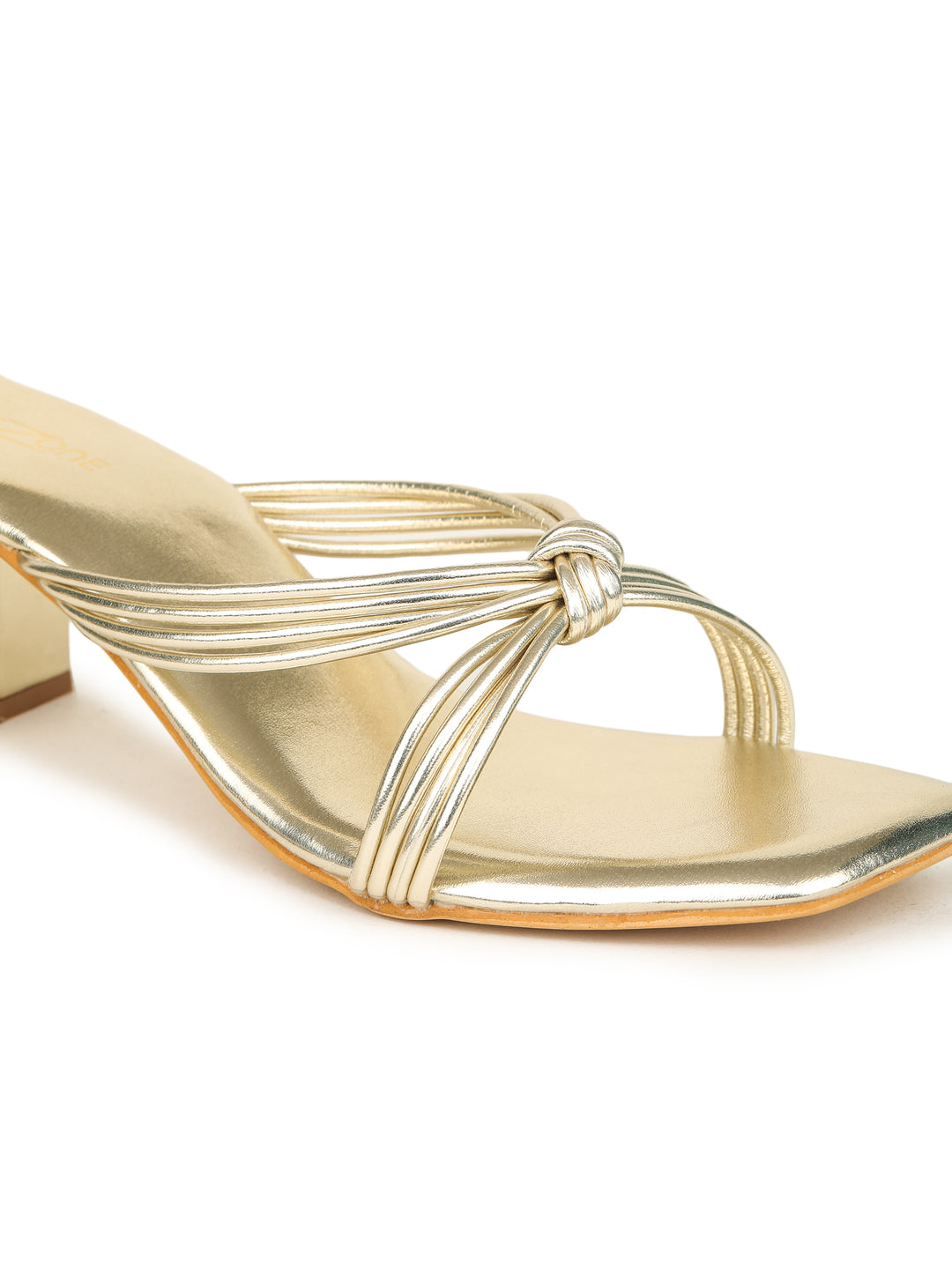 Shezone Golden Women Heels