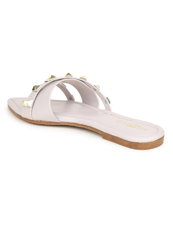Shezone Lavender Women Flats