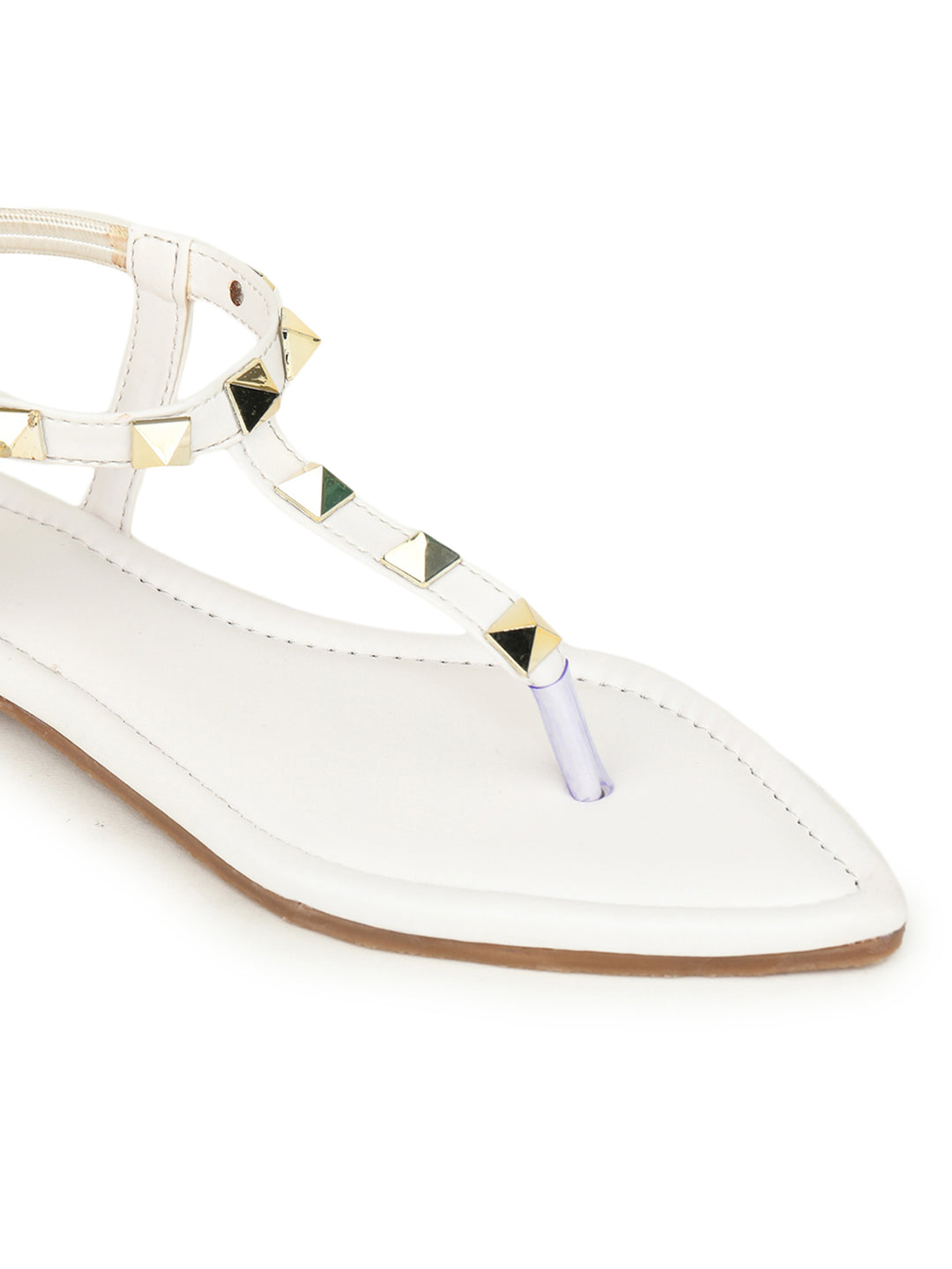 Shezone White Women Flats