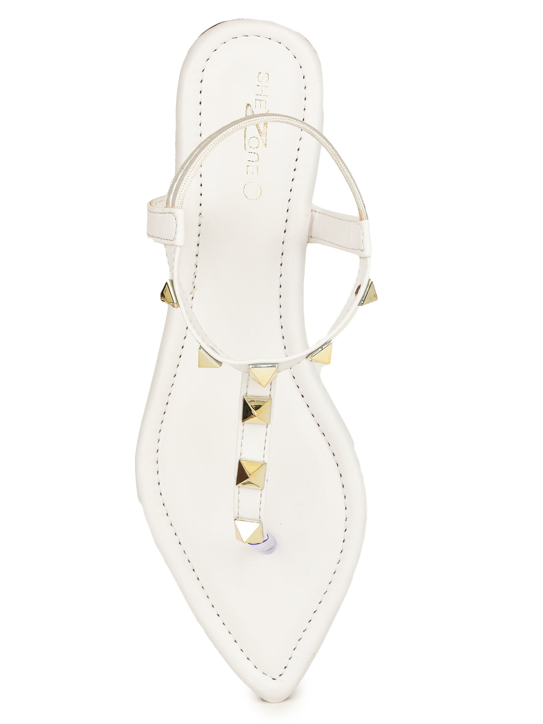 Shezone White Women Flats