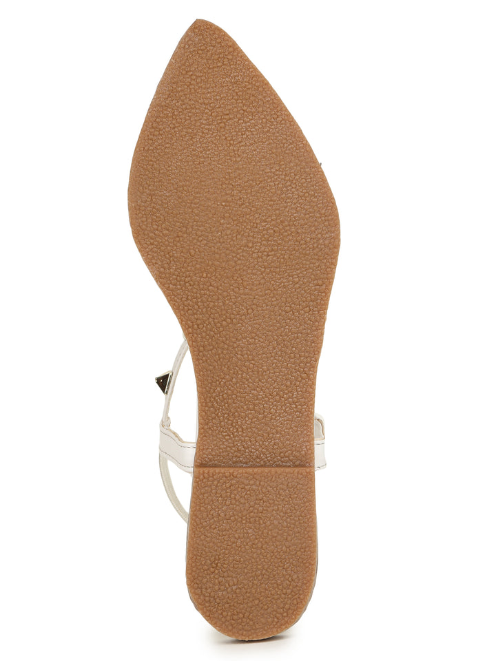 Shezone White Women Flats