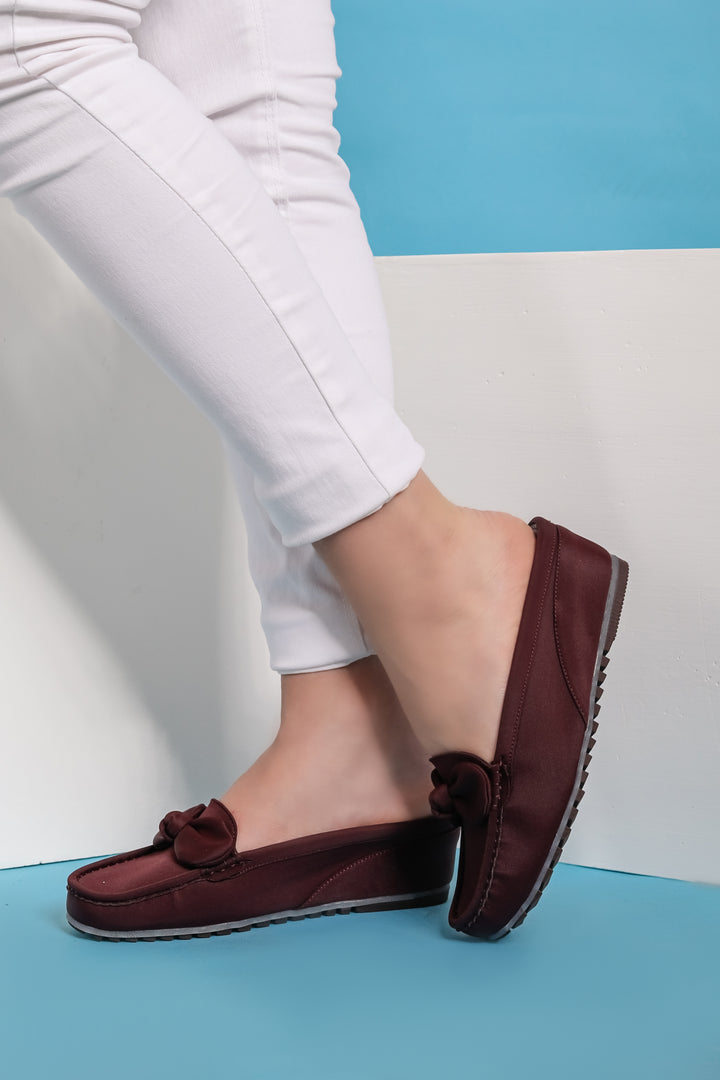 Shezone Wine Women Loafers