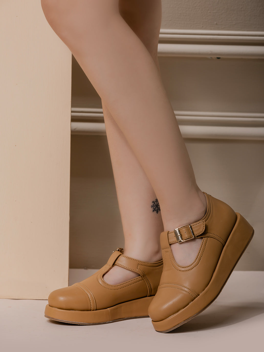 Shezone Women Beige Casual Shoes