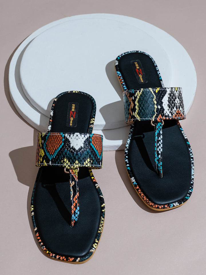 Shezone Black Women Flats