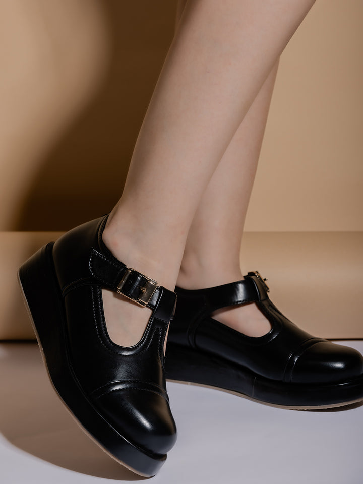 Shezone Women Black Casual Shoes