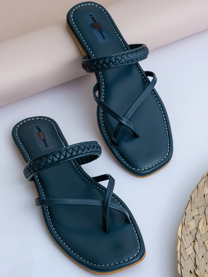 Shezone Grey Women Flats