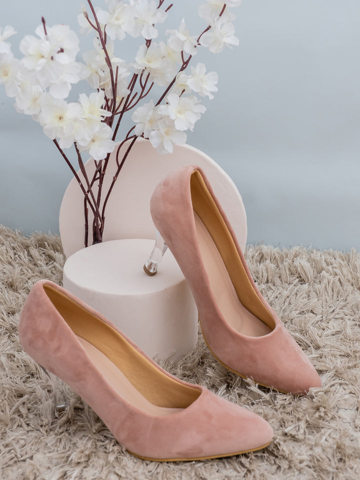 Shezone Peach Women Heels