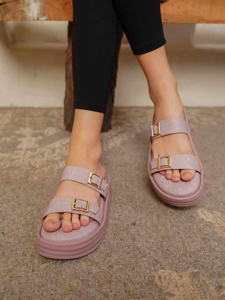 Shezone Lavender Women Heels
