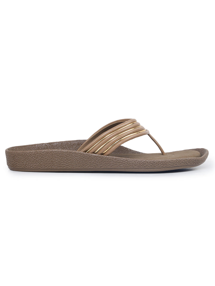 Shezone Beige Women Flats