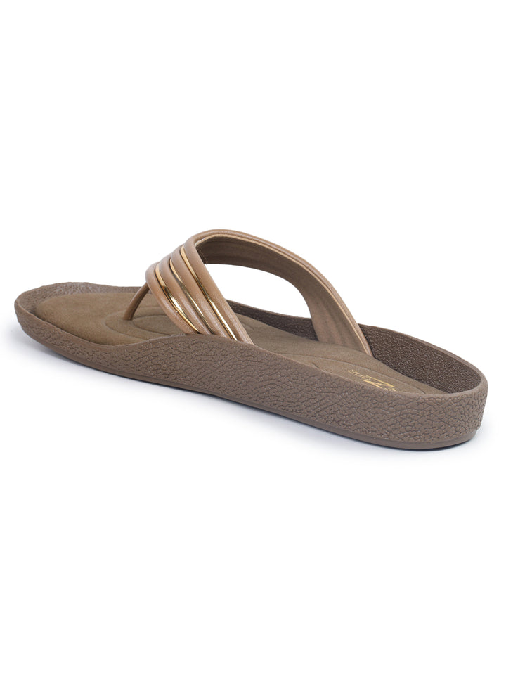 Shezone Beige Women Flats