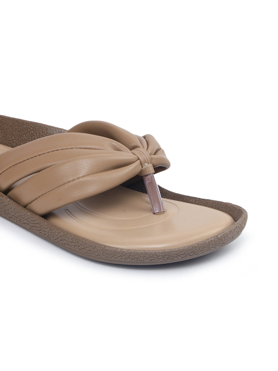 Shezone Beige Women Flats