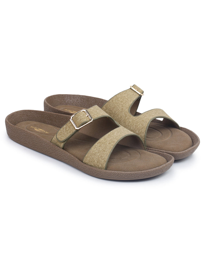 Shezone Mehndi Women Flats