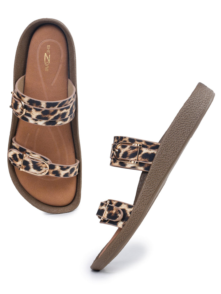 Shezone Cream Women Flats