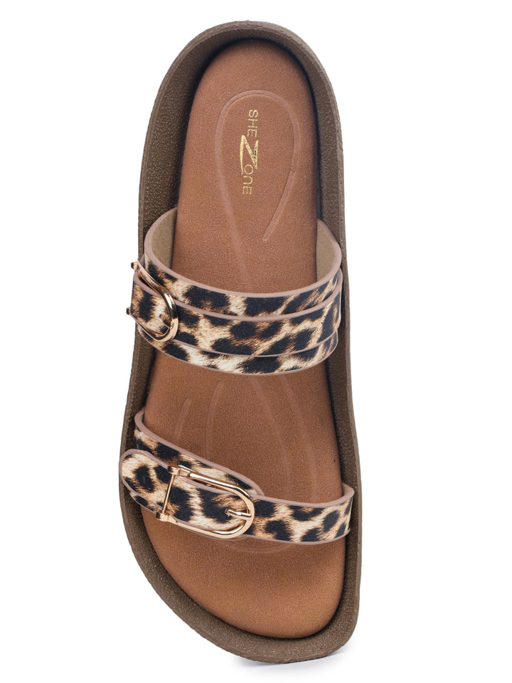 Shezone Cream Women Flats