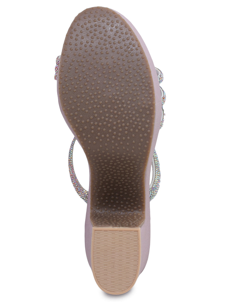 Shezone Lavender Women Heels