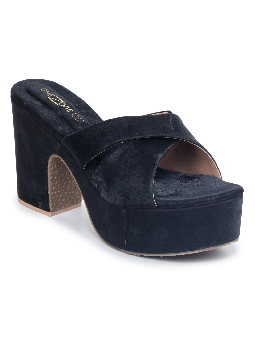 Shezone Black Women Heels