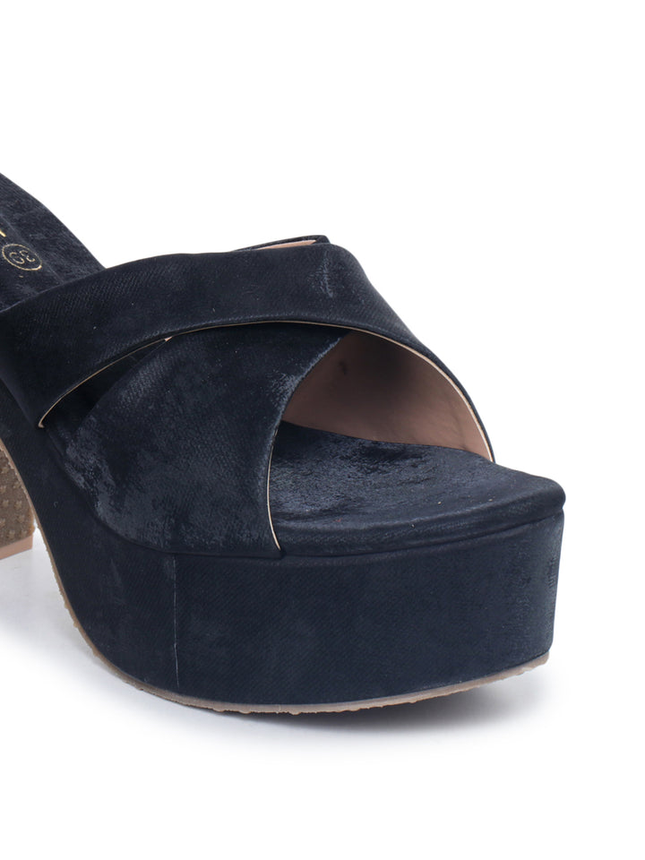 Shezone Black Women Heels