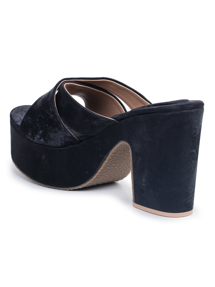 Shezone Black Women Heels