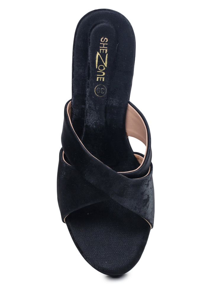 Shezone Black Women Heels