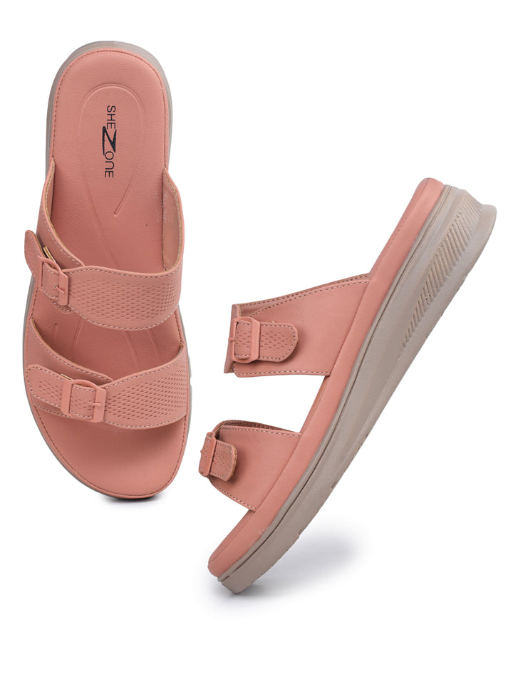 Shezone Peach Women Heels