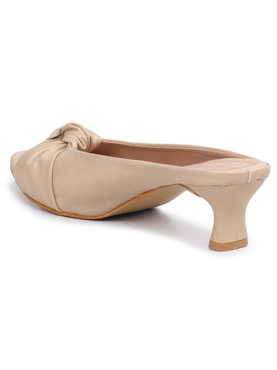 Shezone Beige Women Heels