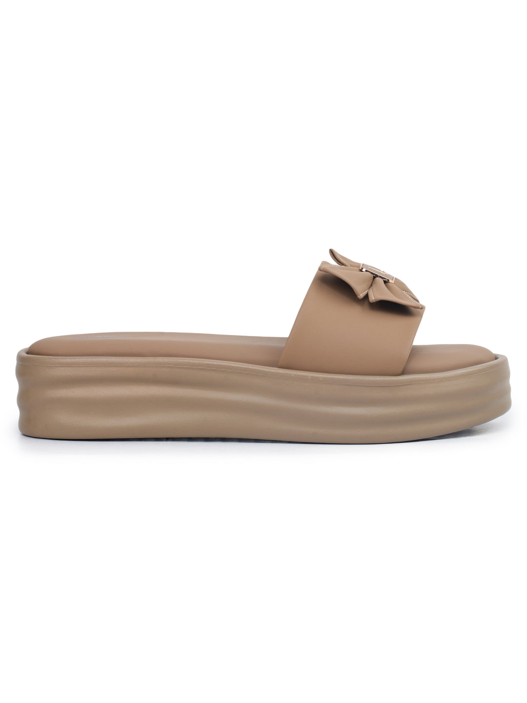 Shezone Beige Women Heels