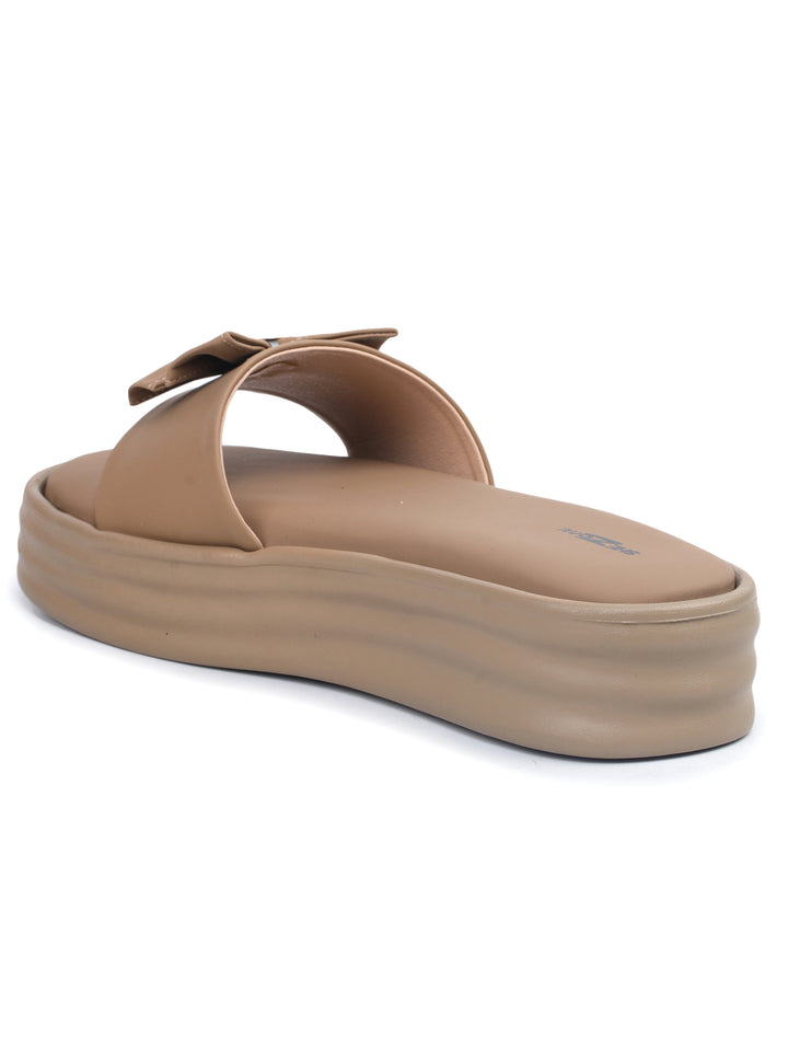 Shezone Beige Women Heels