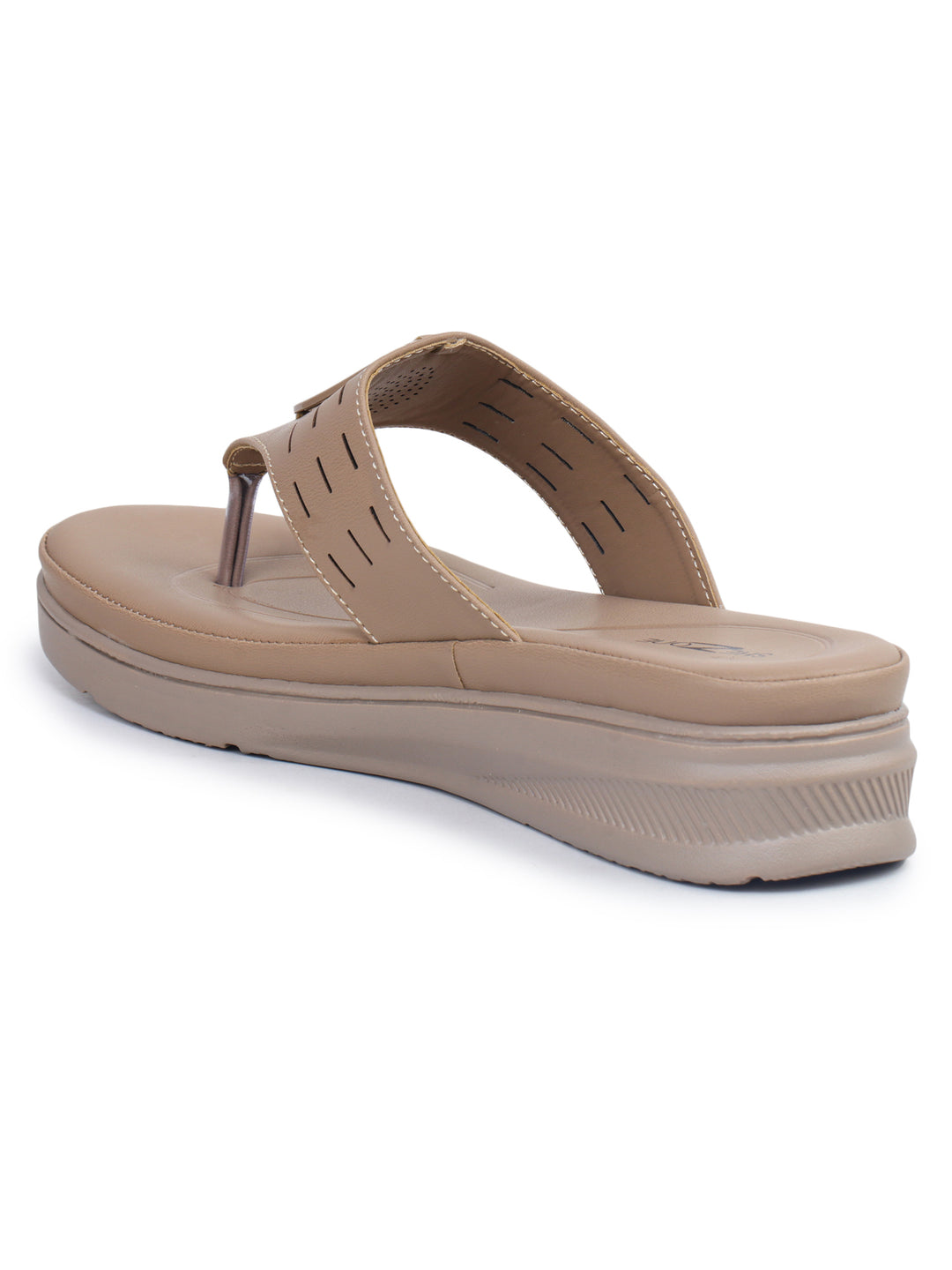 Shezone Beige Women Heels