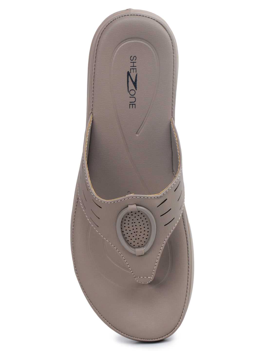 Shezone Khaki Women Heels
