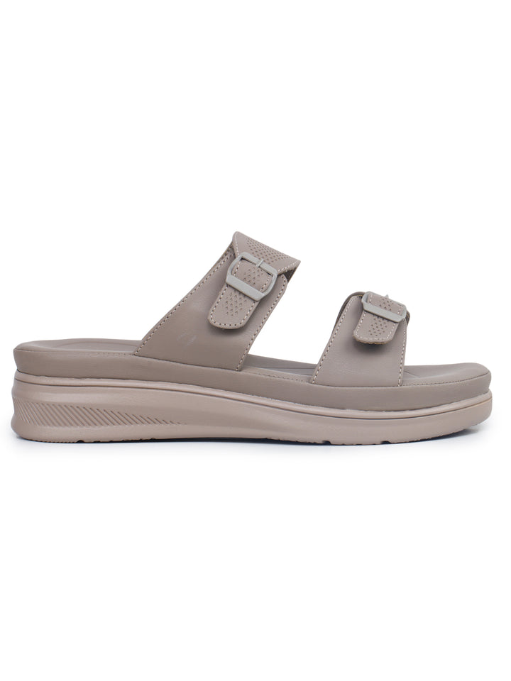Shezone Khaki Women Heels