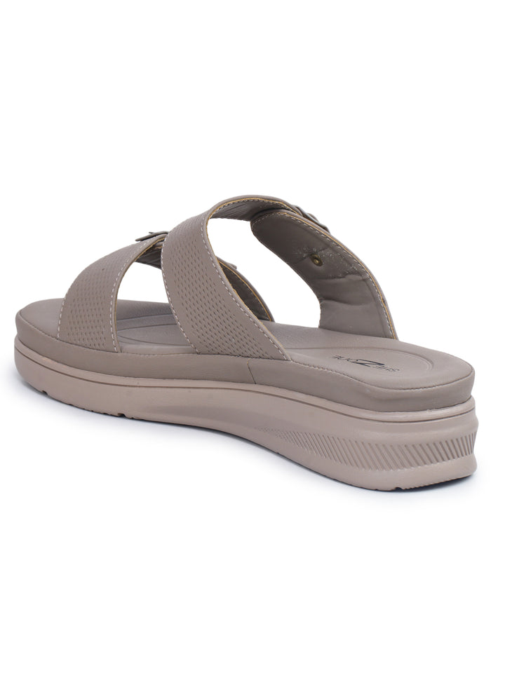 Shezone Khaki Women Heels