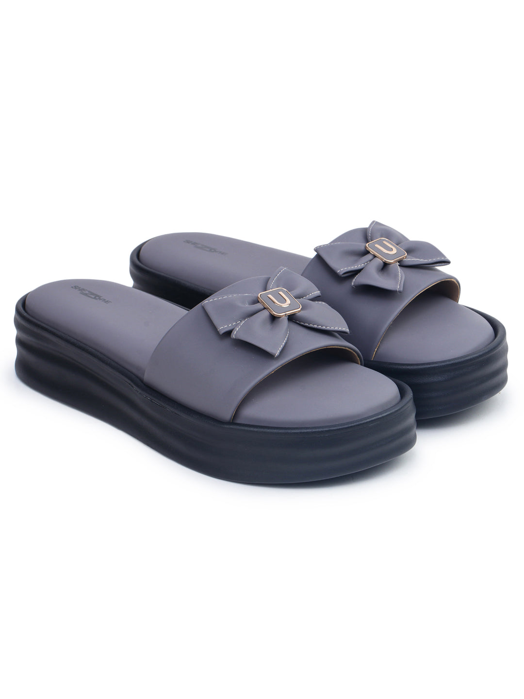 Shezone Grey Women Heels