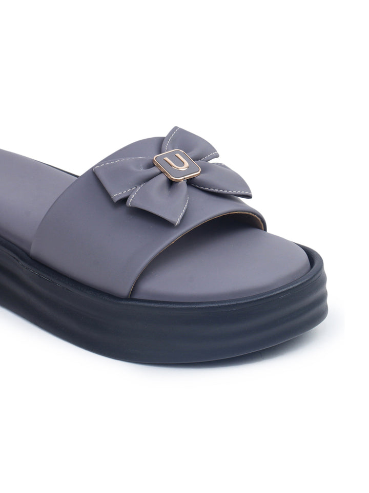 Shezone Grey Women Heels